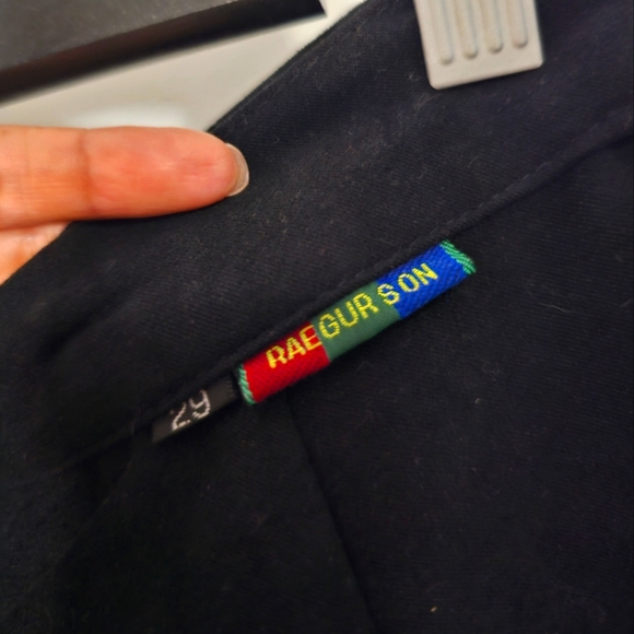 VTG | Rae Gurson Ultra High Waist Velvet Stirrup Pant - Picture 7 of 7